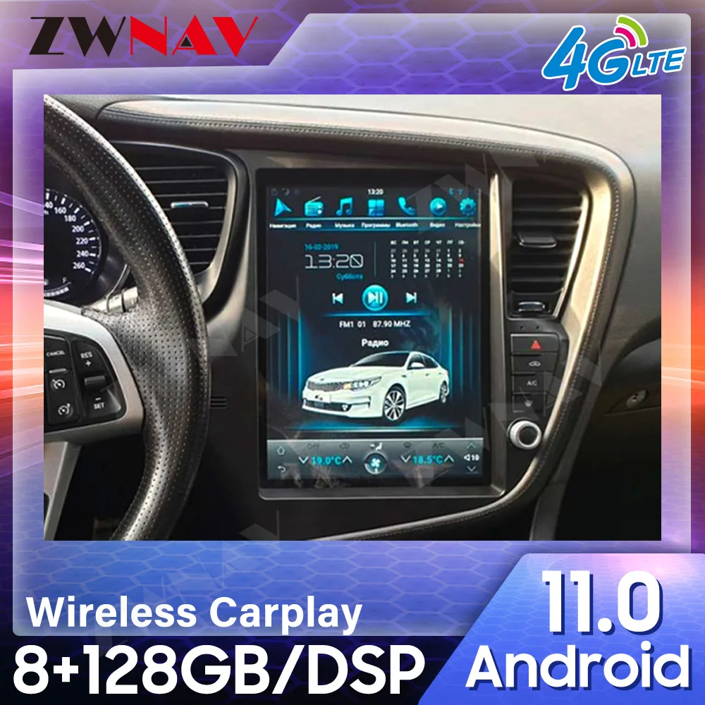 

For KIA K5 2011-2015 CARPLAY WIFI Car Radio GPS Navi Multimedia Player Auto Stereo Head Unit Screen Auto Audio Video Player