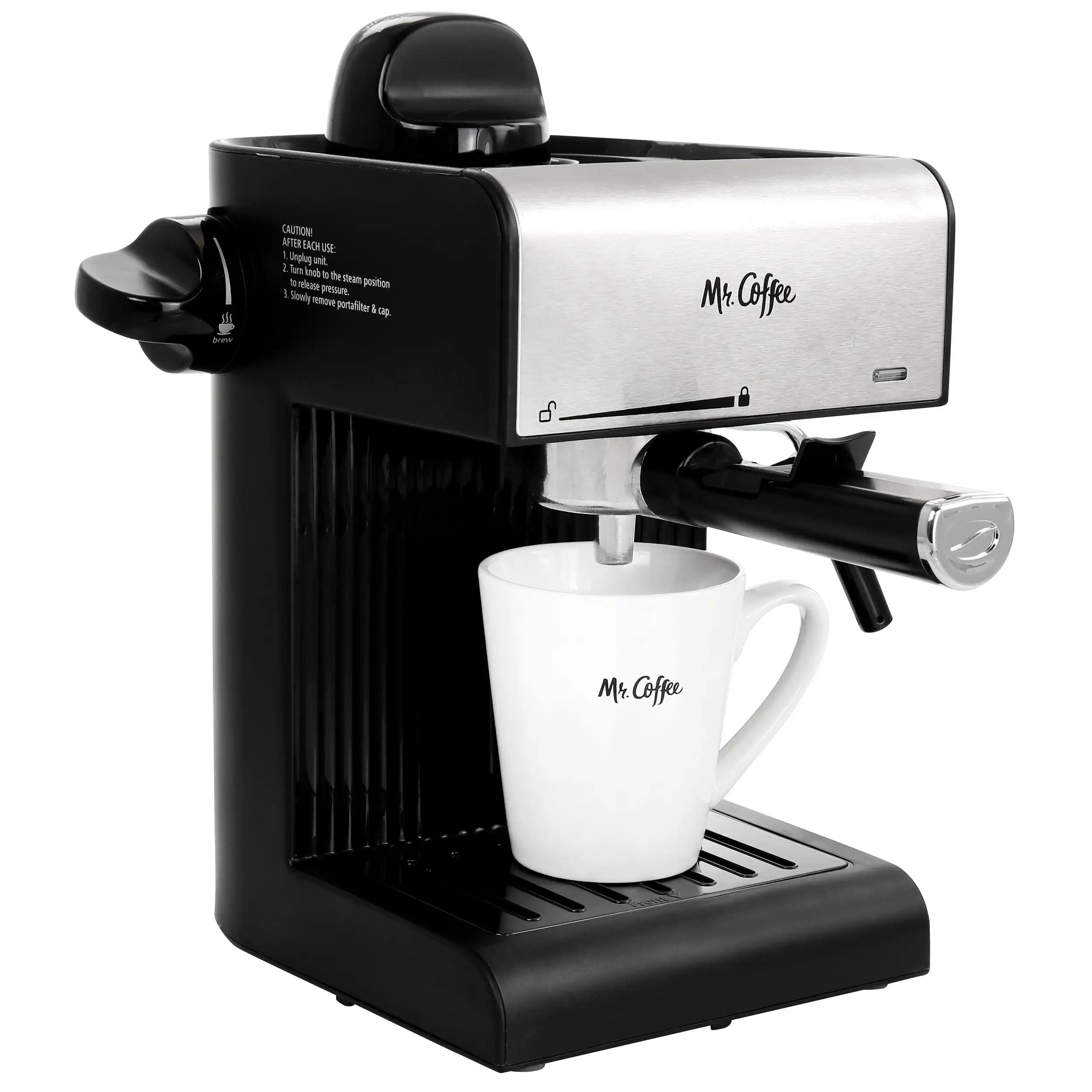 

Espresso, Cappuccino and Latte Maker