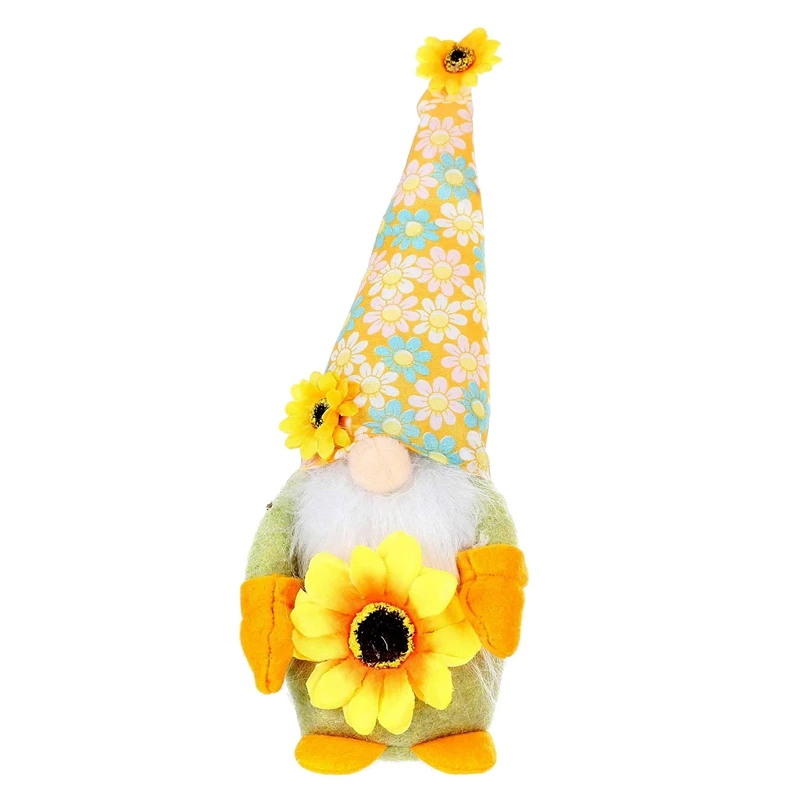 

Подсолнечник гном Декор сад весна лето эльф домашний фермерский кухонный Декор многоярусный поднос деревенские шведские гном украшения