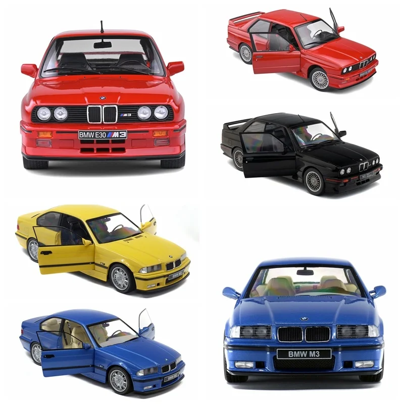 

Spot solido alloy double door 1:18 BMWs M3 E30 Evo simulation vehicle model