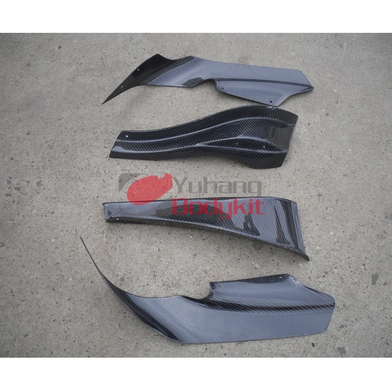 Передний бампер OEM 4 шт сплиттер для CF Skyline R33 GTR углеродное волокно | Автомобили и