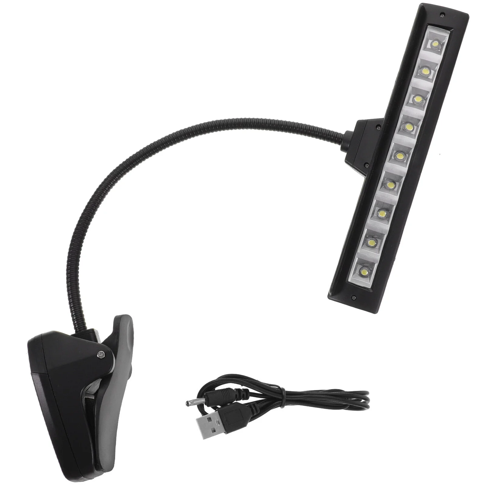 

Piano For Kids Sheet Stand Led Light Orchestra Piano Clip Lamp Home Office Bedside Night Light ( Without, Black )