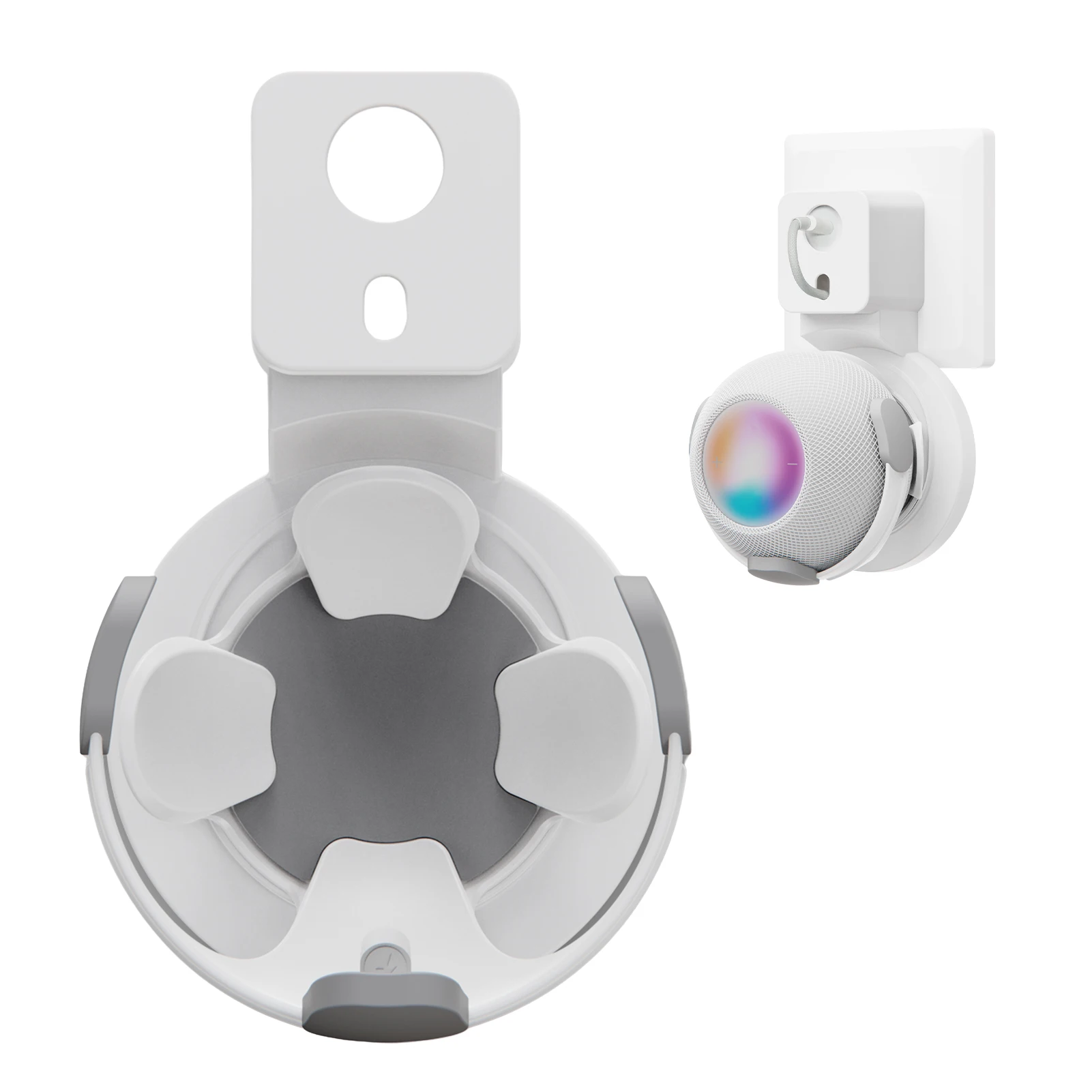

Outlet Wall Mount Stand For HomePod Mini Smart Speaker Outlet Cable Manager Holder Bracket For Home Pod Mini Stable Elegant