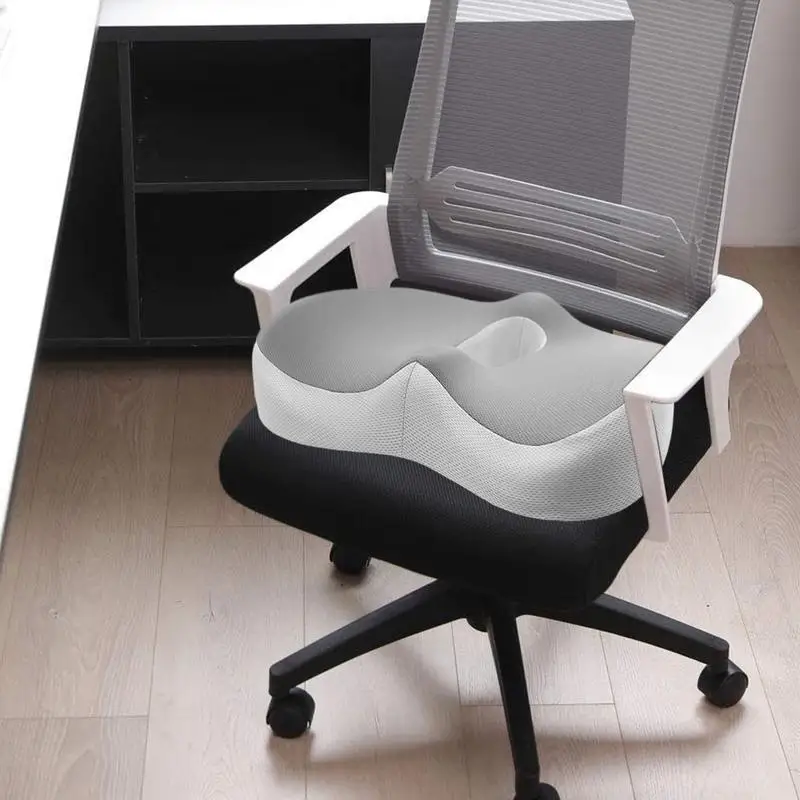 Подушка на сиденье нескользящая настольная мягкая подушка эргономичная стул