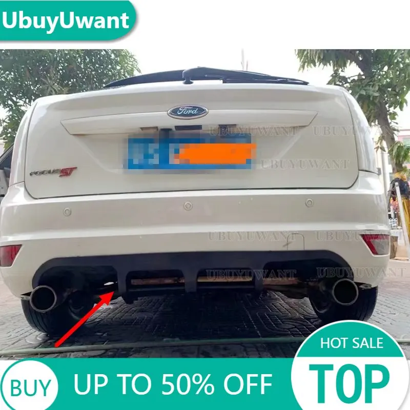 

Черный Задний спойлер из АБС-пластика для Ford Focus 2009 2010 2011 2013