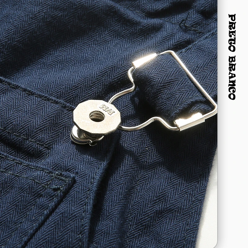 Повседневный цельный комбинезон мужские комбинезоны брюки свободные подтяжки ZXW