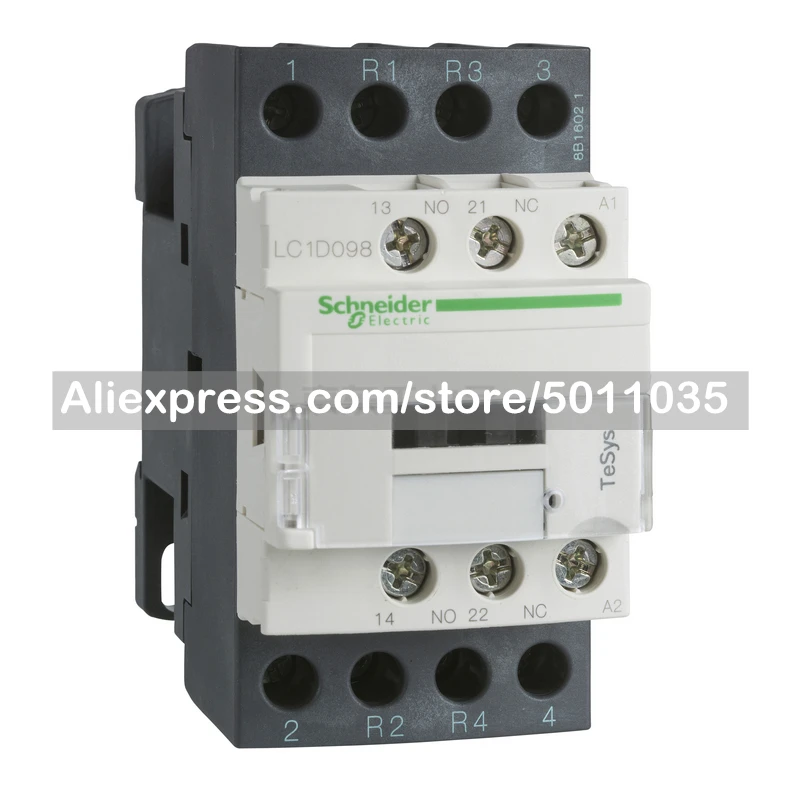 

LC1D258D7 Schneider Electric imported TeSys D series four-pole contactor, 25A, 42V, 50/60Hz; LC1D258D7