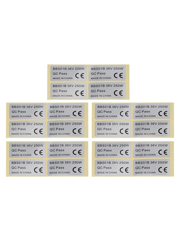 Практичная полезная наклейка для BAFANG ПВХ серебристая электронного велосипеда