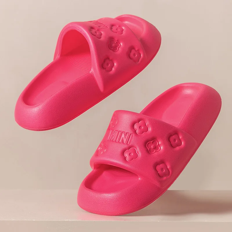 2023 Women's Slippers Summer New Print Same EVA Home Outdoor Anti Slip Durable Design Couple Fashion Flowers Slippers