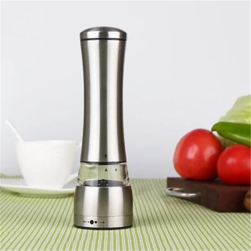 

Черная мельница для перца из нержавеющей стали с керамическим сердечником