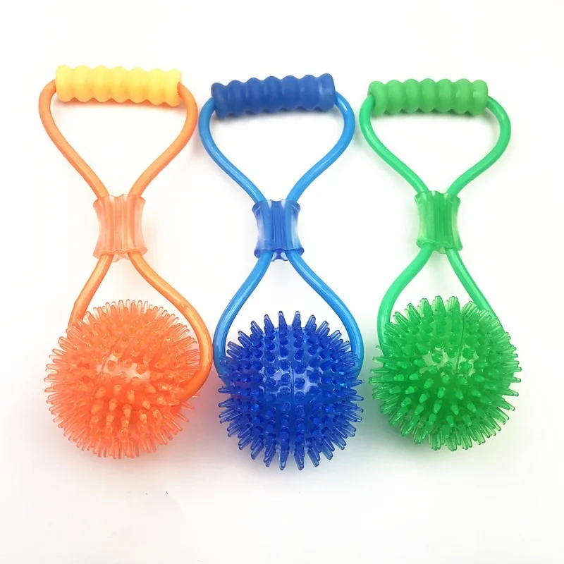 

Dog's New Interactive Stretch Spiky Ball Dog Supplies Puppy Dog Toys for Small Dogs Dog Toys Interactive Puppy Chew Toy Puppy