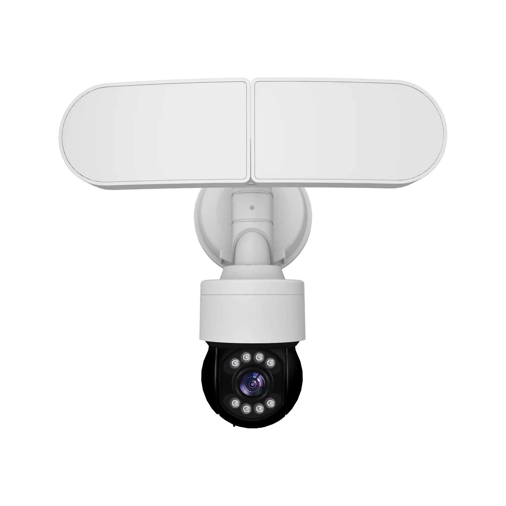 4MP Full HD Tuya Floodlight Warehouse Courtyard Lamp IP Camera Full Color PTZ AI Humanoid Auto Tracking  Security CCTV Monitor