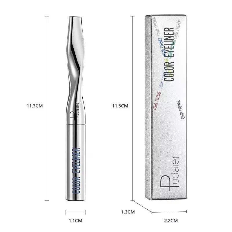 24-цветная водостойкая жидкая подводка для глаз устойчивая к поту долговечная