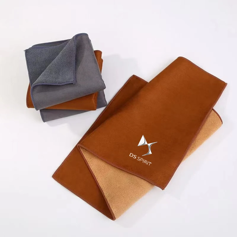 

Подходит для маркировка "DS SPIRIT" DS3, DS4, DS4S, DS5, 5LS, DS6, DS7, дикая Рубиновая чистящая ткань, полотенце для мытья автомобиля, ткань для ухода, коралловый флис, замша