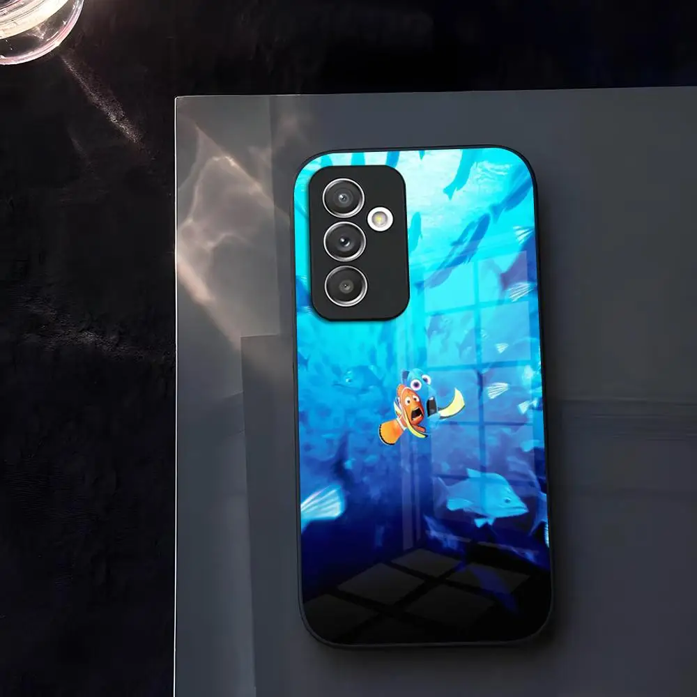 Чехол для телефона Disney находка Дори стекло Samsung Galaxy S21 S22 S20 S24 S23 Ultra Fe Plus A34 A54 A24 A52 A53