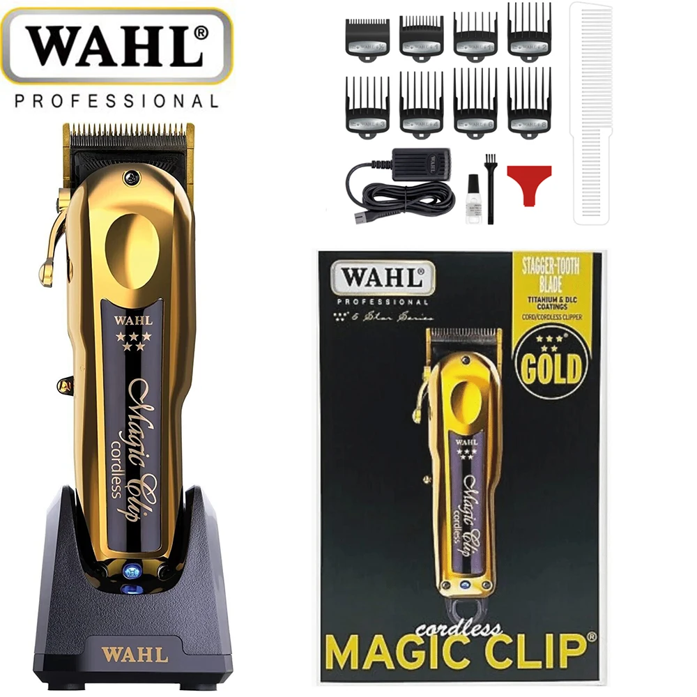 

Wahl 5 Star 8148 Magic Clip Gold Limited Edition Professional Cord/Cordless Hair Clipper For Barbers and Stylists