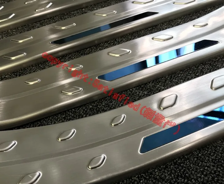 Защитные накладки на порог из нержавеющей стали для Toyota C-HR CHR 2017 2018 2019