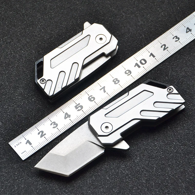 

Folding knife High carbon steel G10 handle Pocket knife box cutter for Outdoor Tactical Survival and EDC