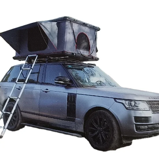 

Quick Open Folding Camping Glamping Box Hardtop Rooftop SUV Car Hard Shell Roof Top Tent with Car