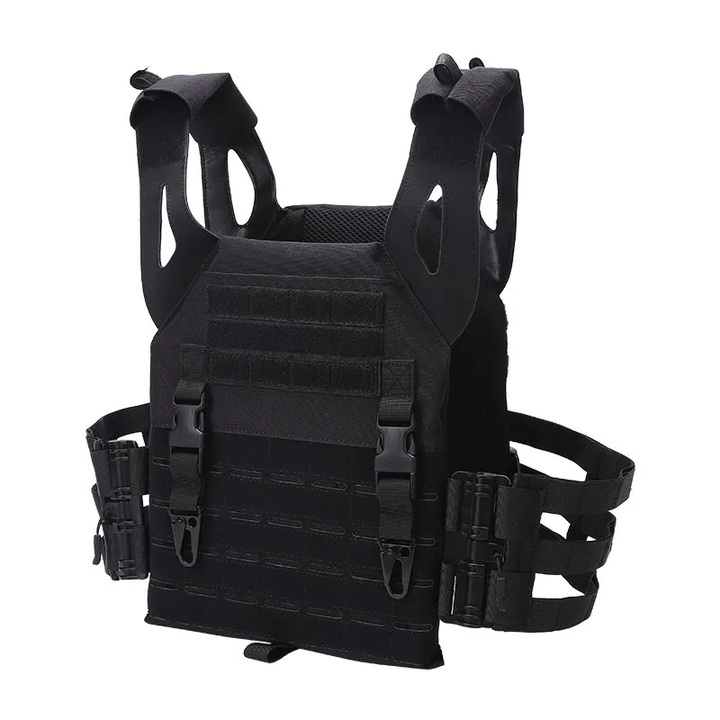 

New JPC Tactical Vest Military Training Protective Plate Carrier Combat Suit Quick-release Nylon Molle Hunting Vest Black