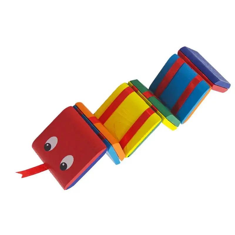 

Magic Trick Toys Colorful Flap Wooden Ladder Change Visual Illusion Novelty Antistress Hand For Children's Fidgets Toy Gift