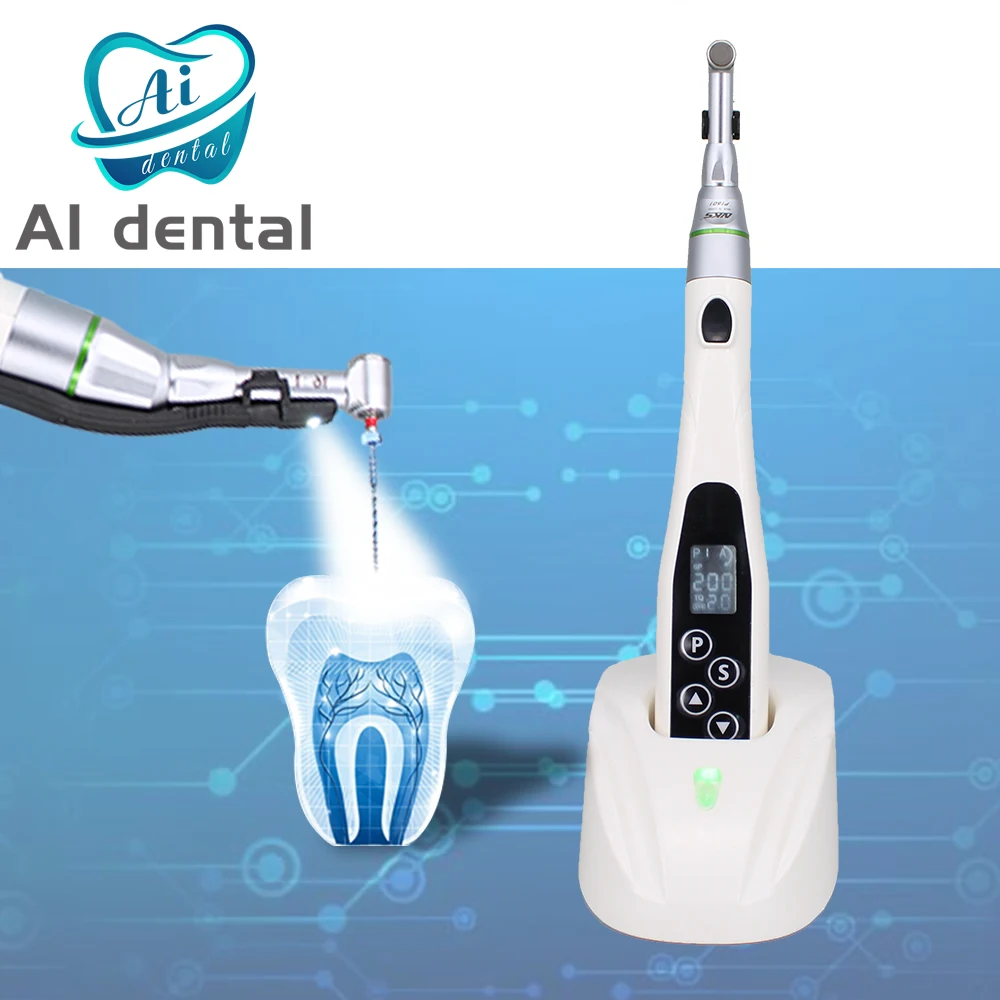 

Приборы Denta-l, редукция 16:1, контр-угол, эндороторный двигатель со светодиодом для лечения корневого канала