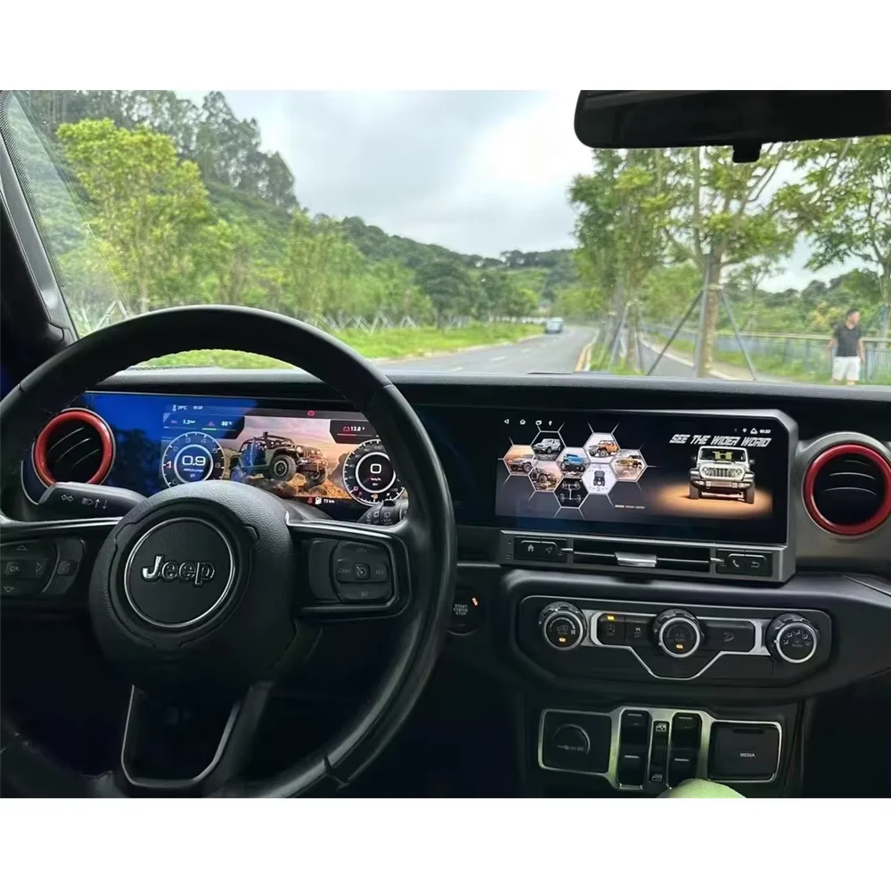 Цифровой приборный спидометр виртуальный кабин Linux Android автомобильный