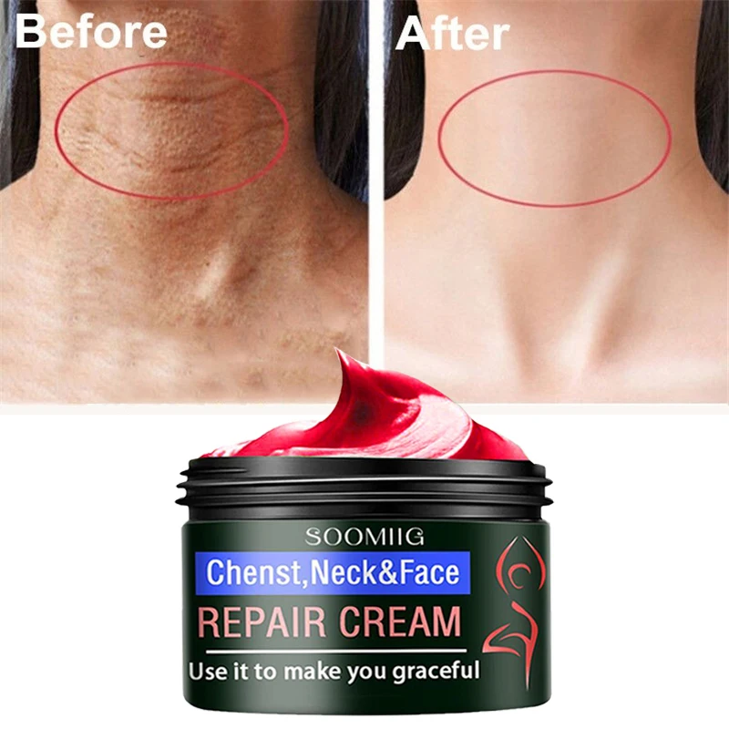 

10g/30g/50g New Full Effect Seven In One Wrinkle Resistant Moisturizing Neck Cream Quality Nourishing Pores Skin Care Makeup