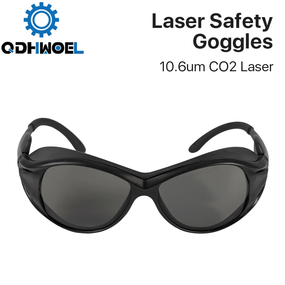 

10600nm Laser Safety Goggles OD6+ CE Style A Protective Goggles For CO2 Laser Cutting Machine Free Shipping