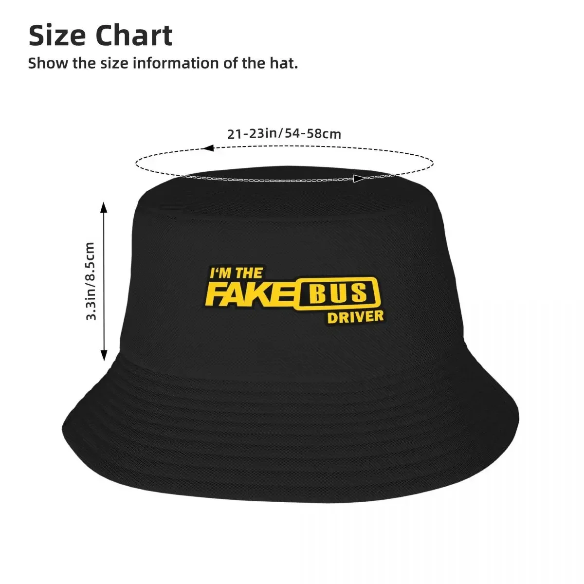 Панама I'M The Fake Taxi Driver Детские шапки Боб Модные рыбацкие Летние унисекс для