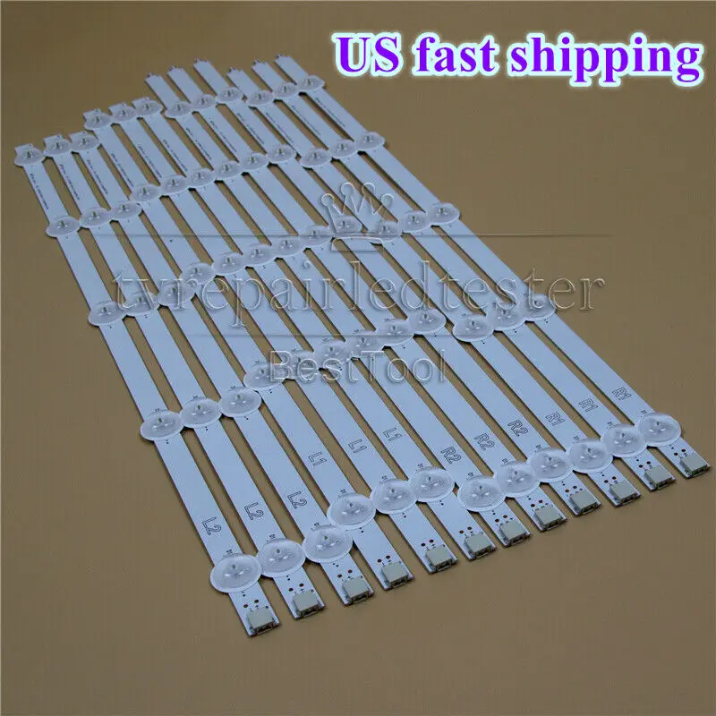 

12pcs LED Strip for Vizio E500I-A0 E500I-A1 E500D-A0 6916L-1241A 1273A LC500DUE led tv bar