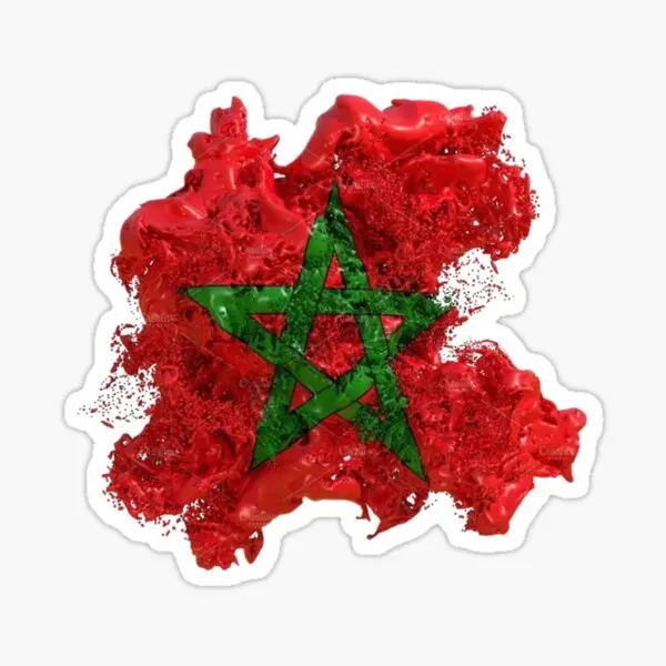 Фото MOROCCO Флаг Карта Автомобильная наклейка MOROCCO Череп Бабочка Флаг Автомобильная наклейка Мотоцикл Автомобильный аксессуар Самоклеящийся отражающий свет №5