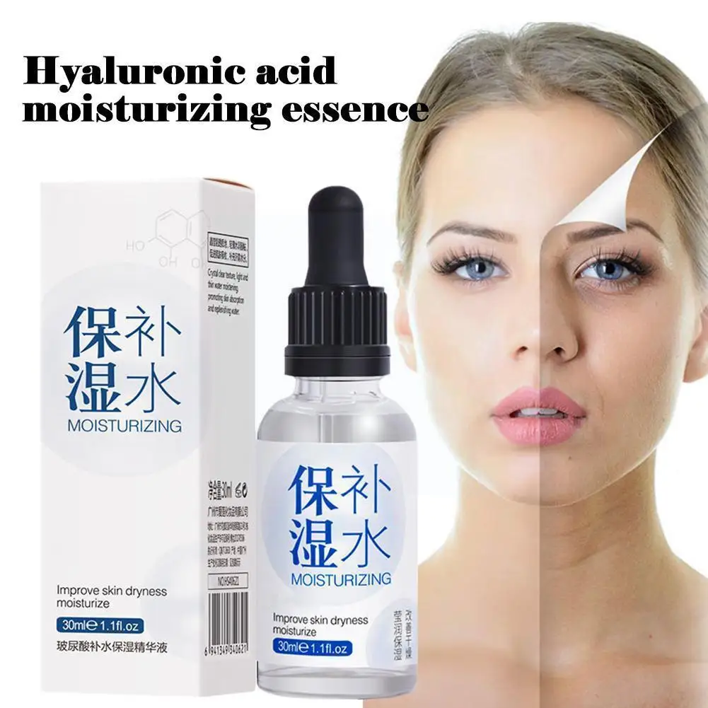 

30ml Hyaluronic Acid Moisturizing Essence Face Serum Whiten Anti Firming Essence Cream Acid Nourishing Wrinkle Serum Hyalur Y4j5