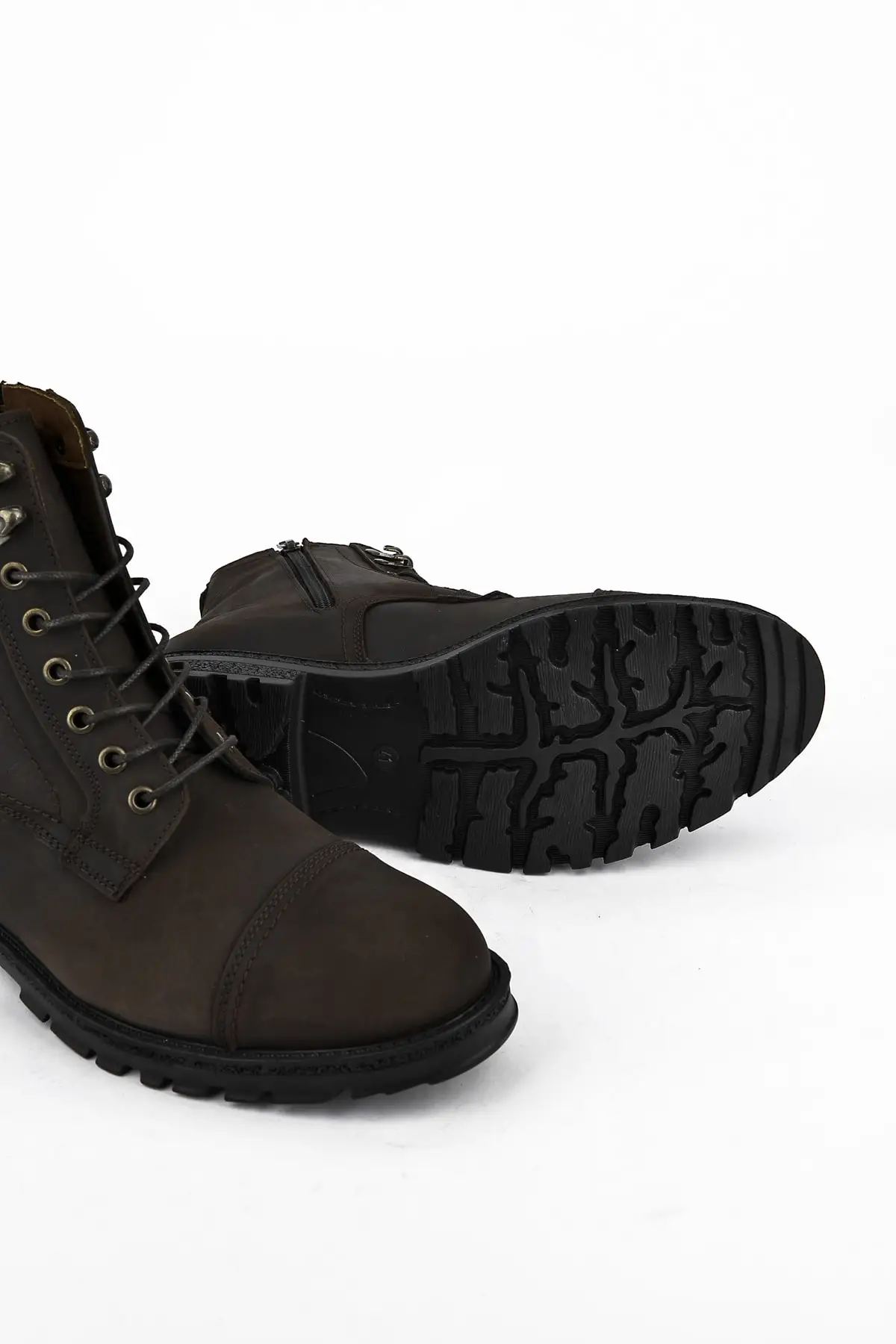 

Coffee genuine leather Outdoor Casual Shoes Warm Activities Hiking Boots Quality Work Boots