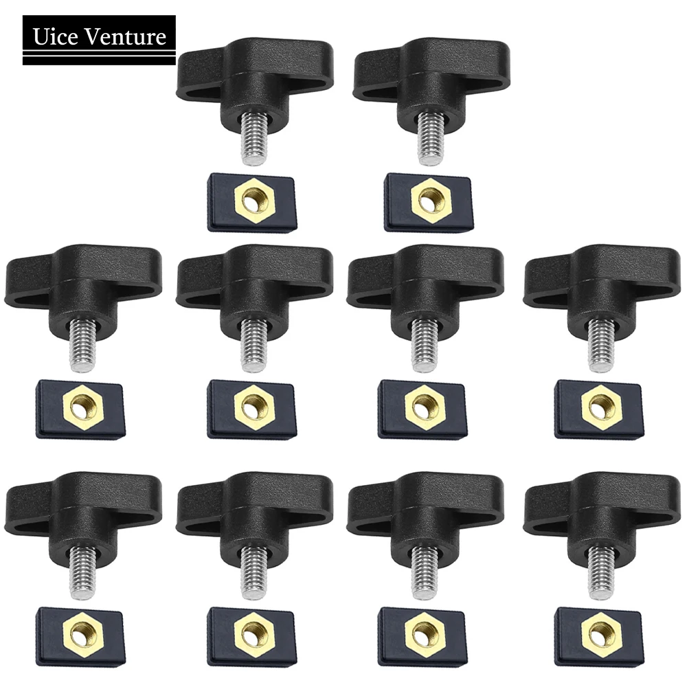 Screws Nuts Track Mount Mounting Rail System Hardware For Ro