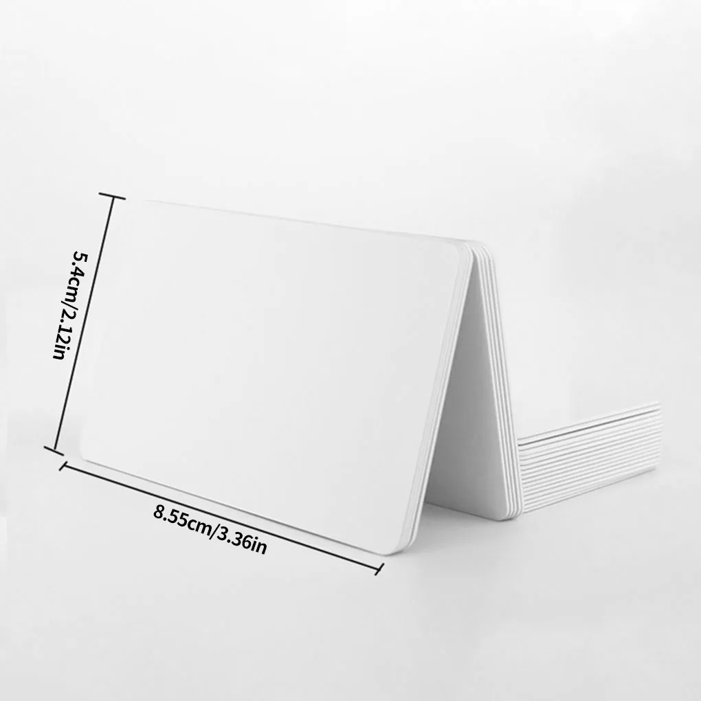 

10pcs Phone NFC Card Chips Mobile Phone Portable NFC Tags 13.56Mhz PVC 215 Chips White Cards