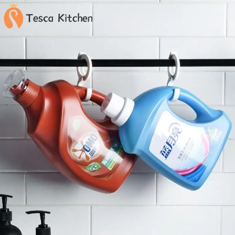 

S-Shape Hook Kitchen Bedroom Multi-function Railing S Hanger Hook Clasp Holder Hooks Fixed Hook Home Hanging Storage Tools