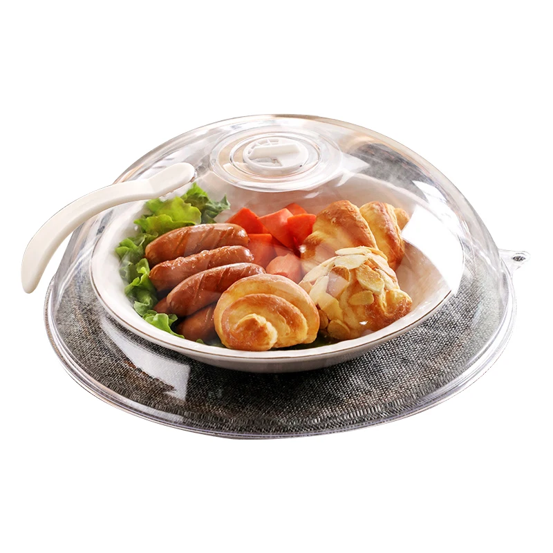 

JOYBOS Household Microwave Heating Cover High Temperature Resistant And Oil Splash-Proof Fresh-Keeping Hot Vegetable Cover KR8