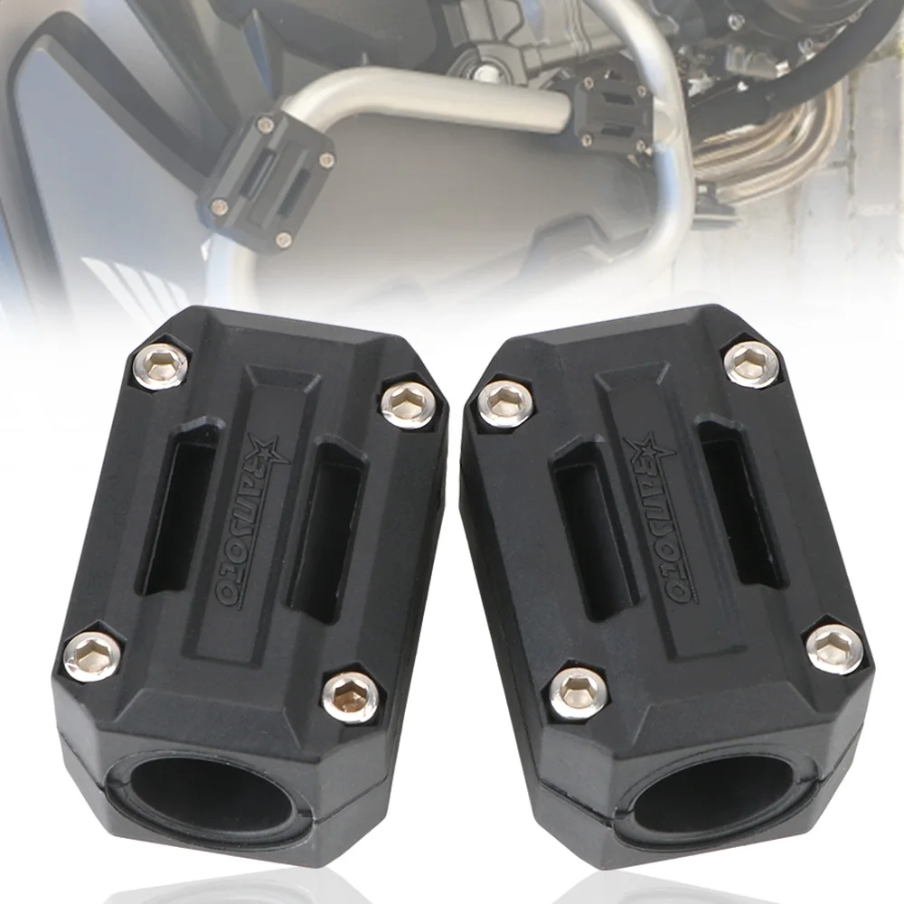 

Motorcycle Engine Guard Protector Decorative Block Crash Bar Fit for 22/25/28mm for Honda Engine Bumper Guard Blocks