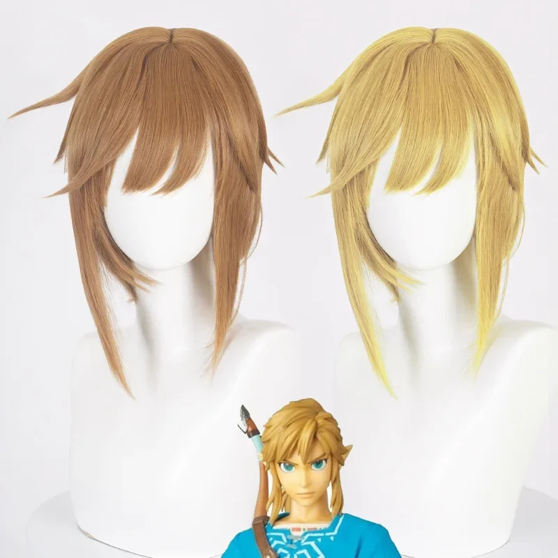 Linke Косплей Костюм Игра Zelda Дыхание Дикого Парик Плащ Аксессуары Наборы Взрослых