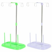 1pcs white green multi function wire rack thread 3 spool holder stand rack sew quilting home sewing machine accessories