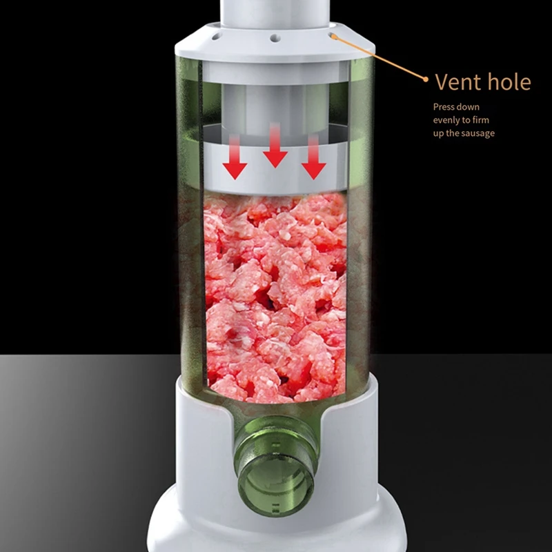 Ручной набор набивки для колбас с 4 наполнительными трубками мясорубка