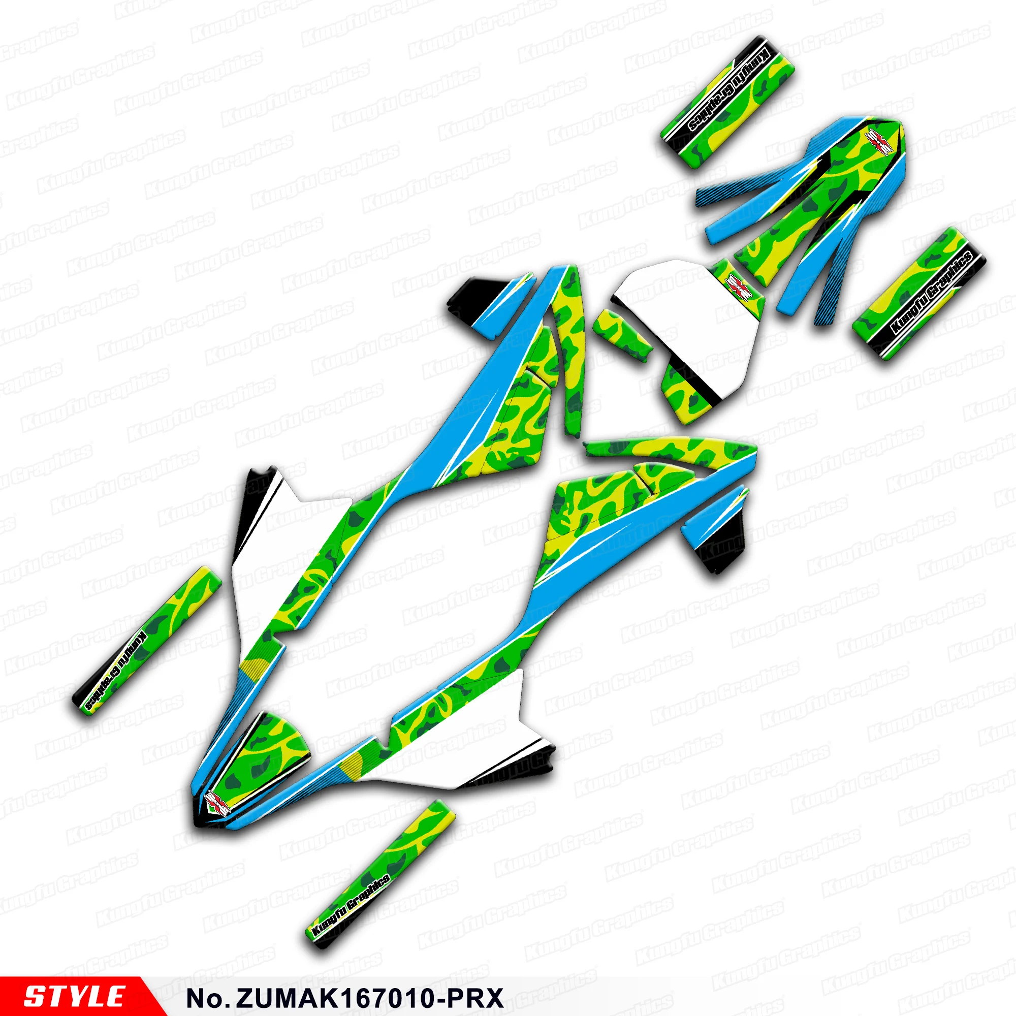 Дизайн графической пленки мотоцикла JY RACING для ZUUMAV K1 50 60 70 детский мини-байк грязи