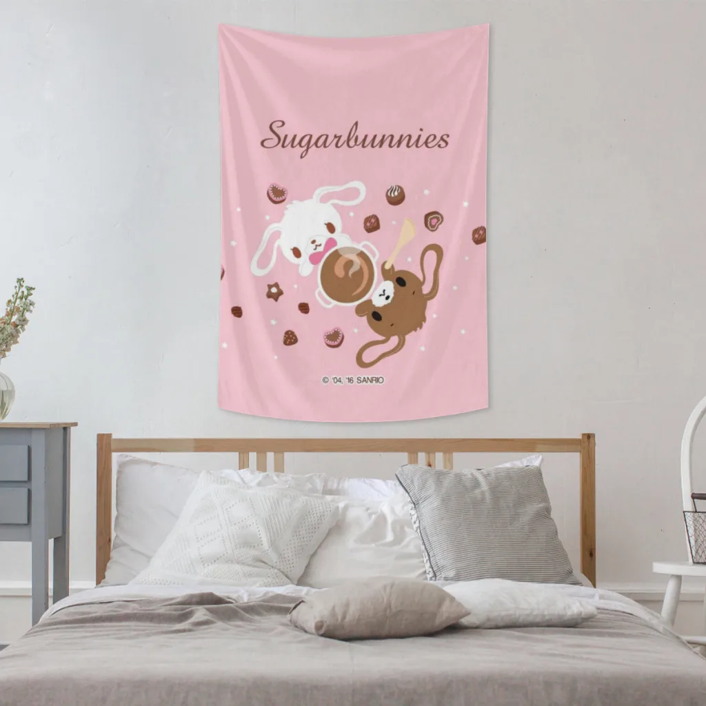 Сахарные кролики гобелен украшения для комнаты декор стен спальни