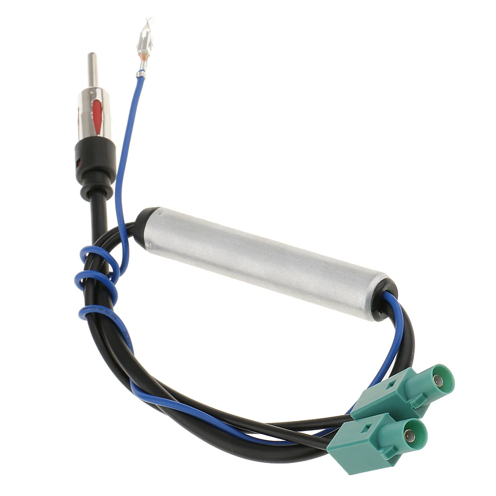 

2-FAKRA двухсторонняя к однодиновое автомобильное радио антенна адаптер для Audi VW