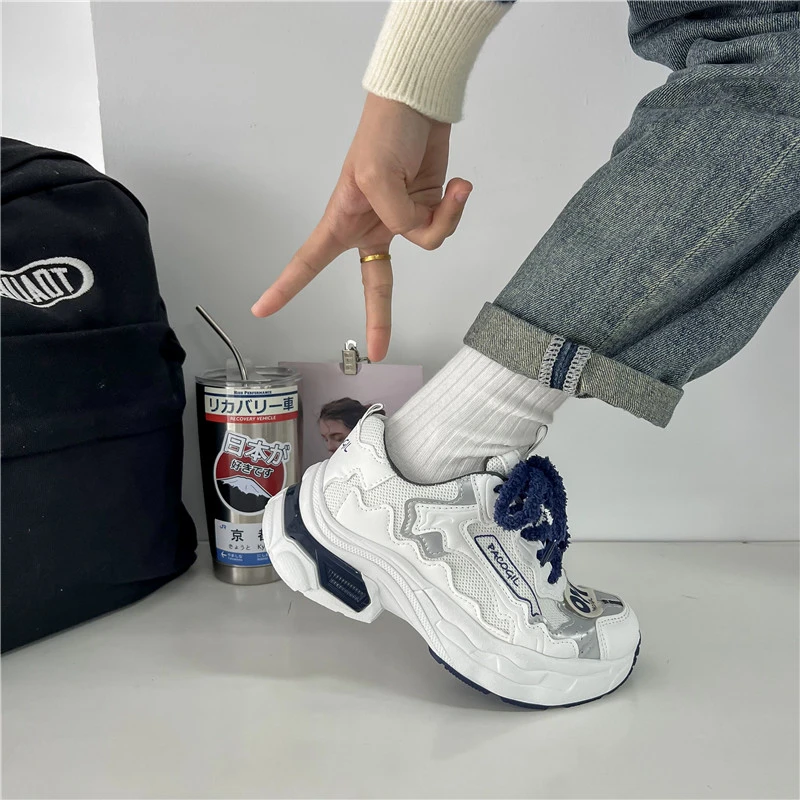 2023 New Platform Shoes for Women Daily Lightweight Casual Shoes Comfortable Soft Bottom Sneakers Women Shoes Zapatos Mujer