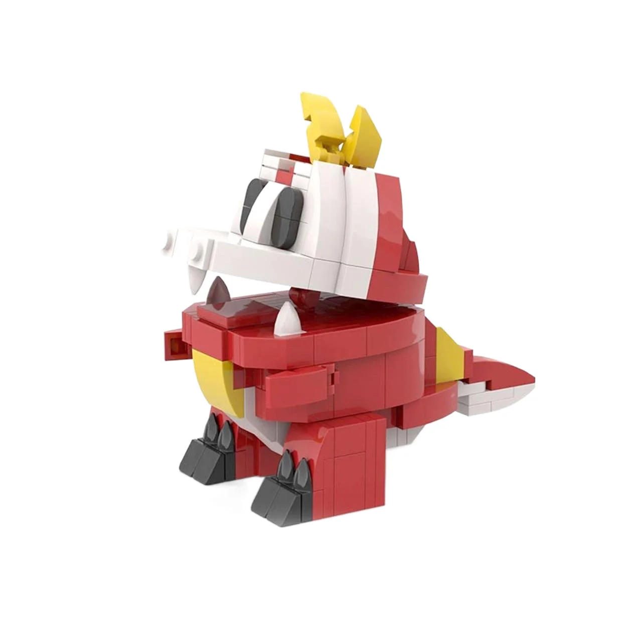 

Фигурка аниме Fuecoco Moc, конструктор, детские игрушки, экшн-фигурки, сборные блоки, игрушки для детей, антистресс, игрушки Aldult