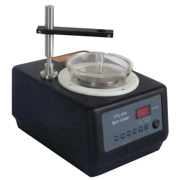 Экономичный настольный безвакуумный вращающийся покрытие: Макс. 8000 об/мин вафль 4