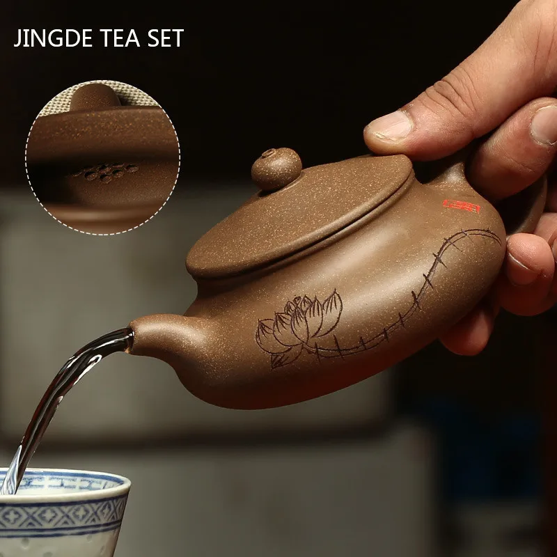 

Чайник-сырец ручной работы из глины, 230 мл