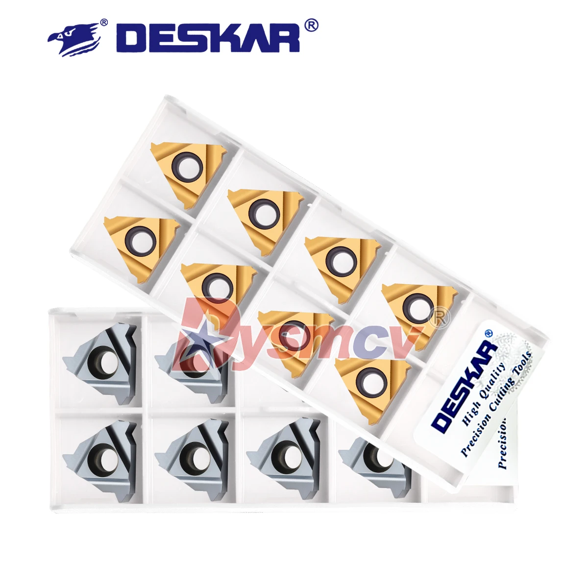 DESKAR 100% оригинальные лезвия с внутренней и внешней резьбой с ЧПУ 11ER 1,25 ISO LDA 11IR 1,0 ISO LDC Стальной универсальный токарный станок Зерно